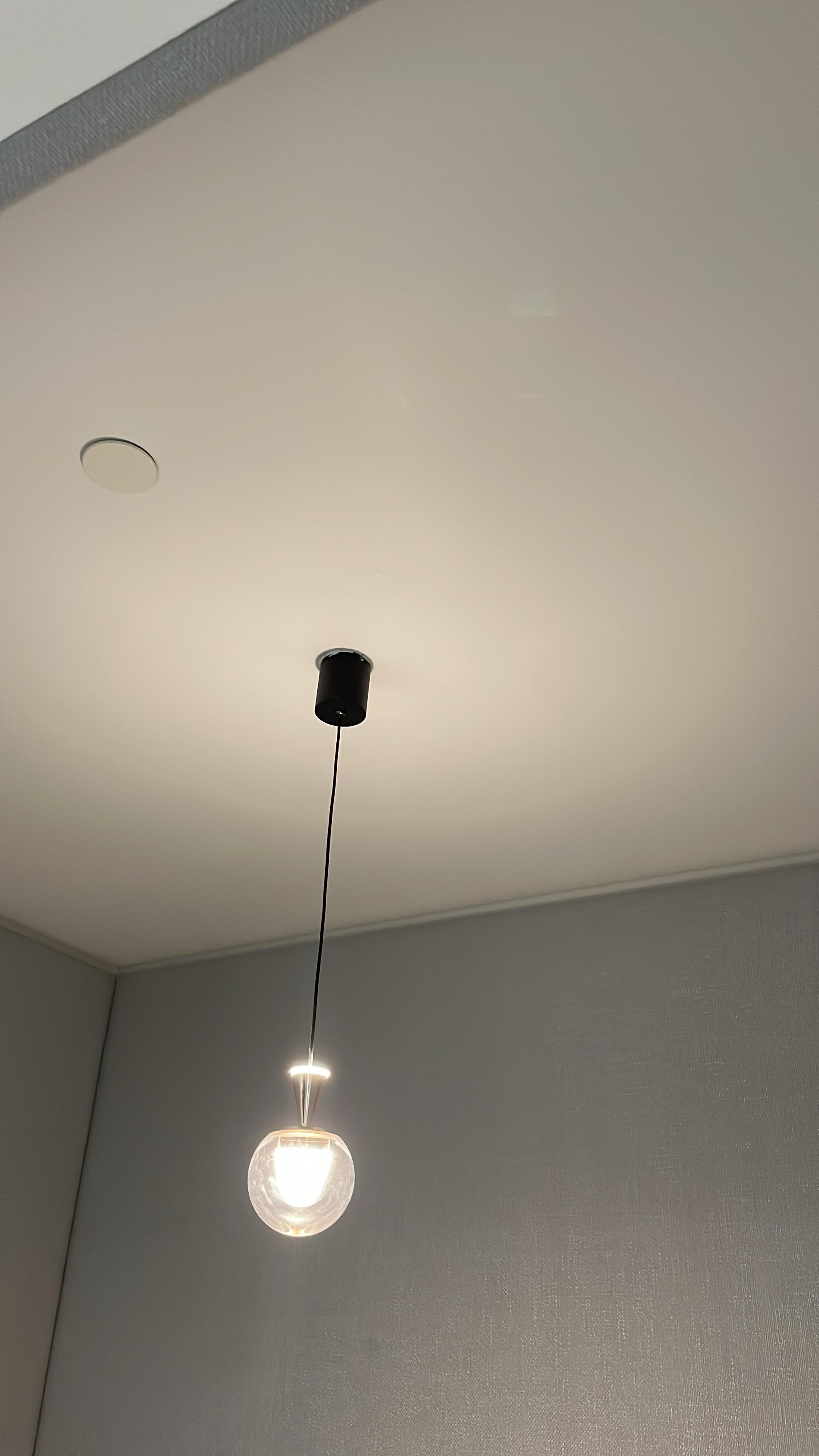 Final lighting installation details