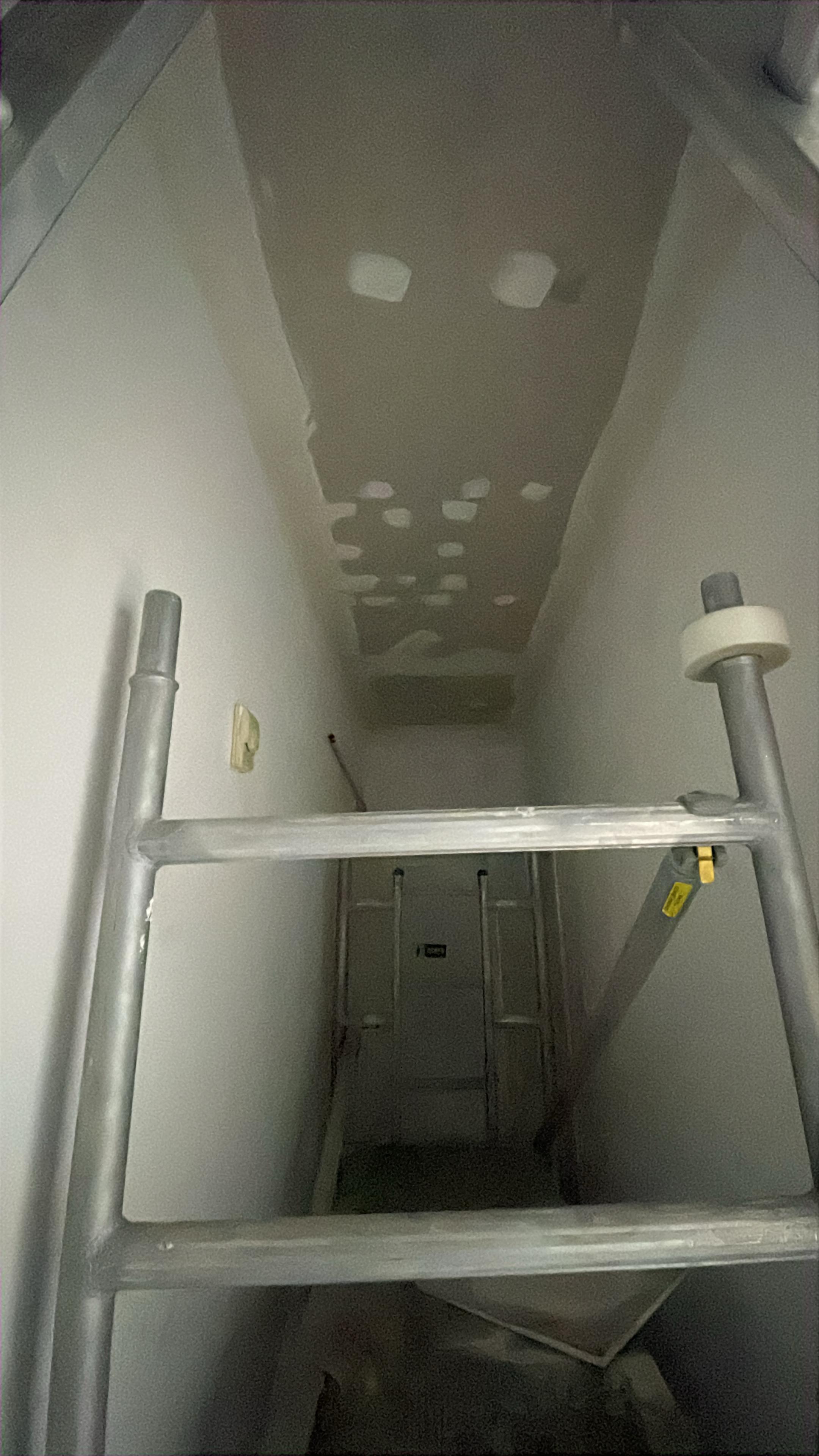 On-site installation progress